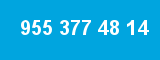 955 377 48 14 955 377 48 14